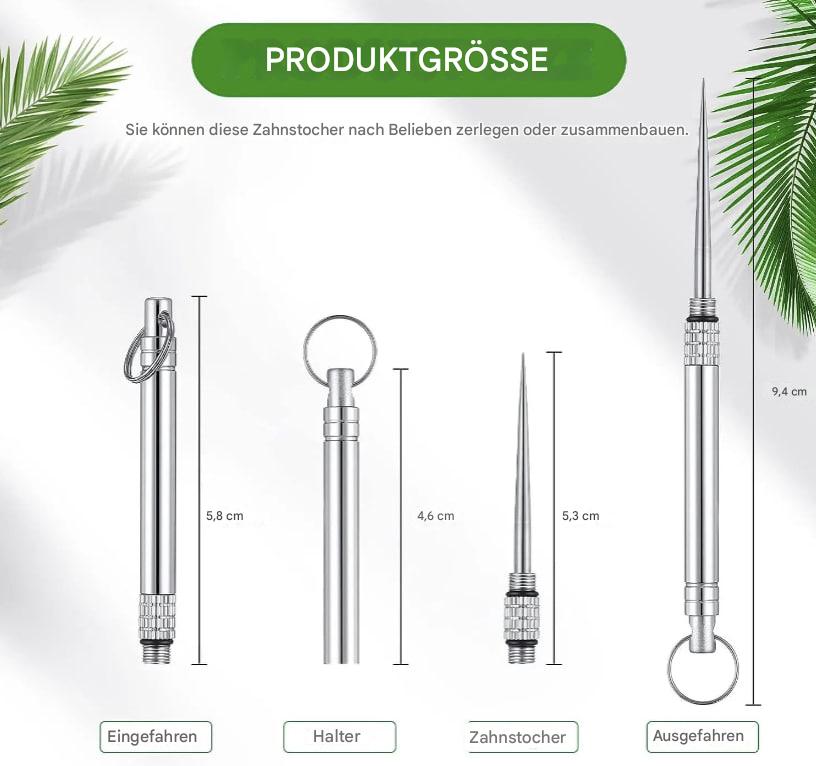 Wiederverwendbarer Zahnstocher