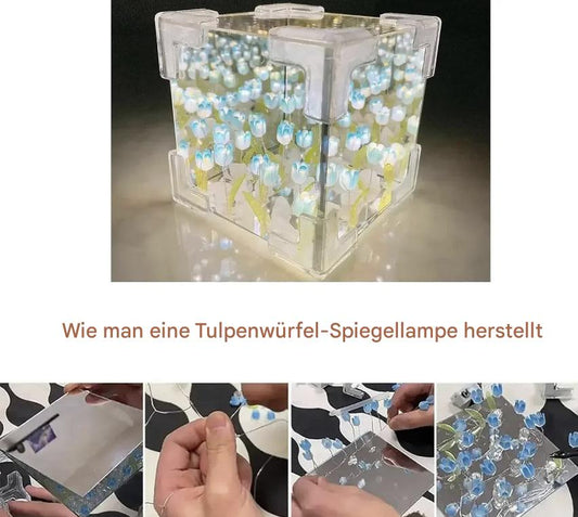 DIY Tulpen-Leuchte