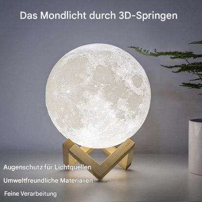 3D-Nachtlicht "Mond"