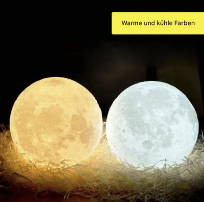 3D-Nachtlicht "Mond"