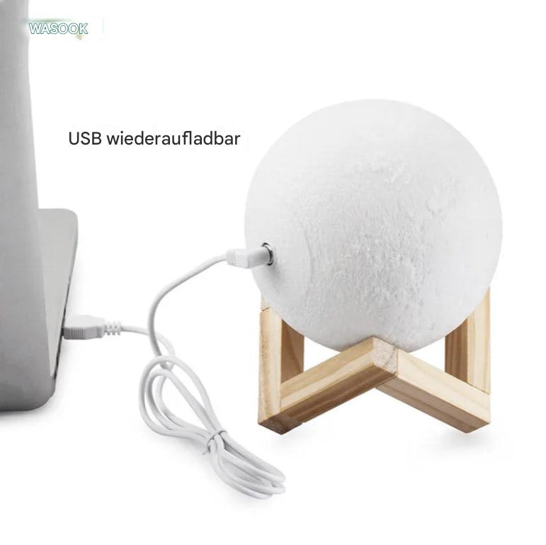 3D-Nachtlicht "Mond"