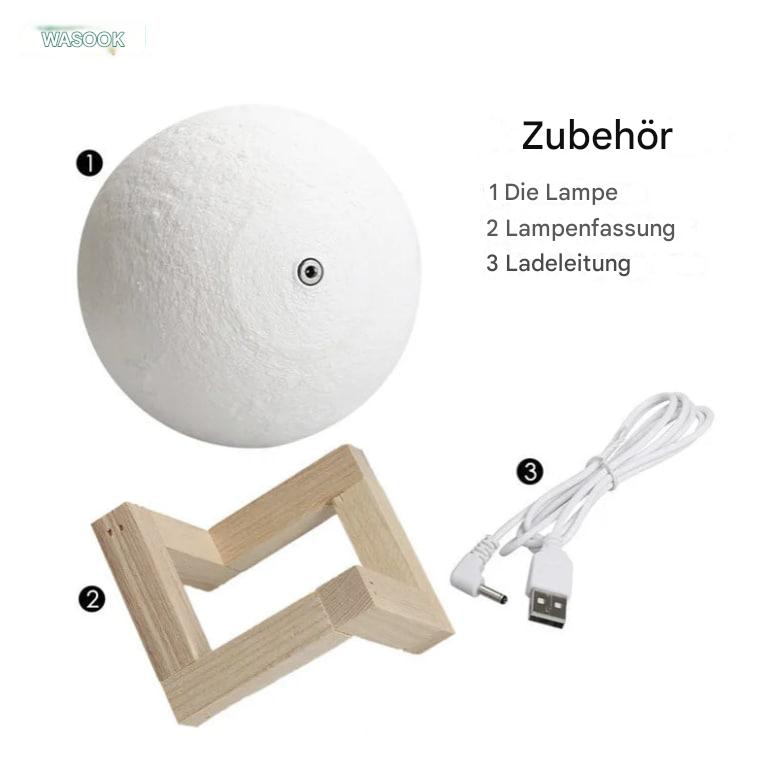 3D-Nachtlicht "Mond"