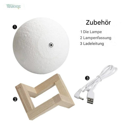 3D-Nachtlicht "Mond"