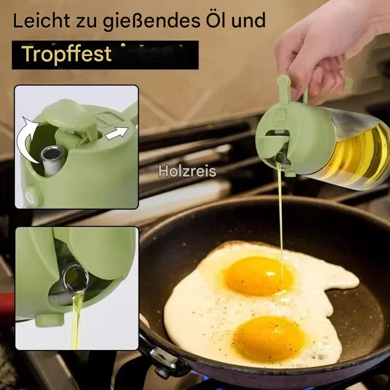 Glas-Ölsprüher 2-in-1 f