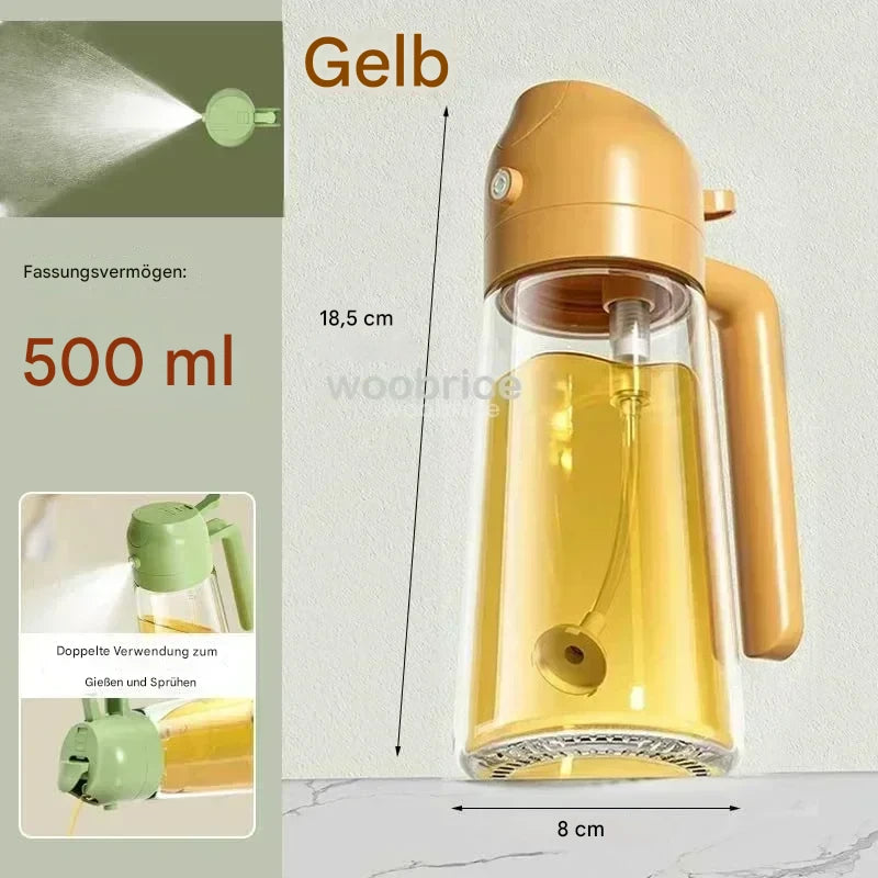 Glas-Ölsprüher 2-in-1 f