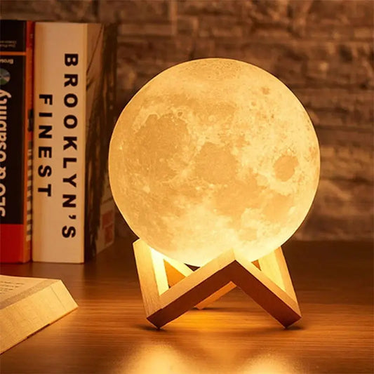 3D-Nachtlicht "Mond"