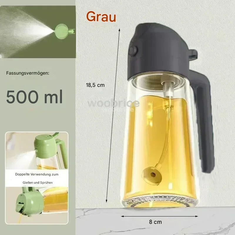 Glas-Ölsprüher 2-in-1 f