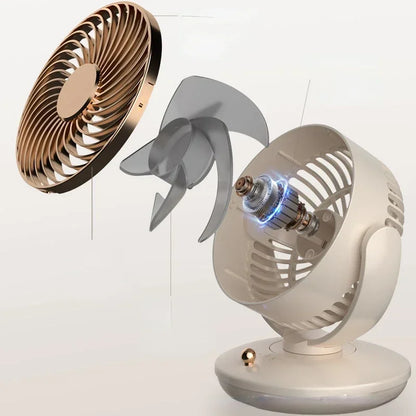 Kabelloser Tischventilator