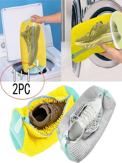 Organisator für das Waschen von Schuhen