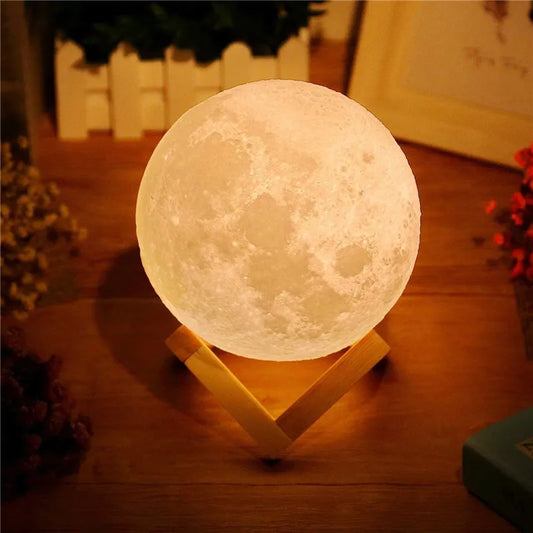 3D-Nachtlicht "Mond"