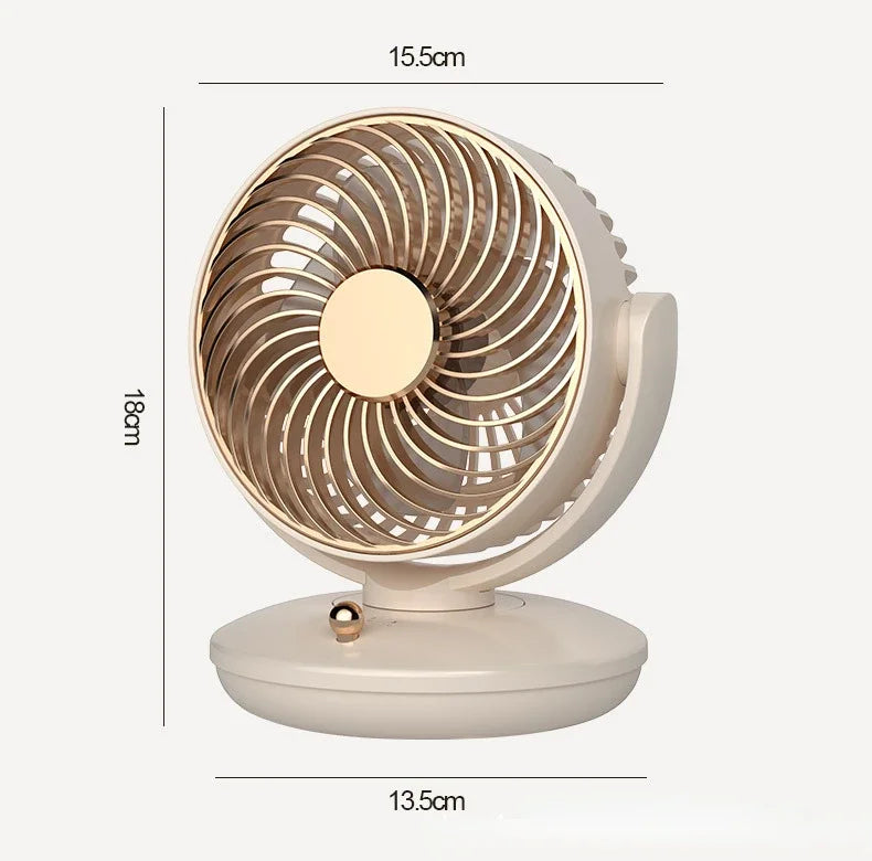 Kabelloser Tischventilator