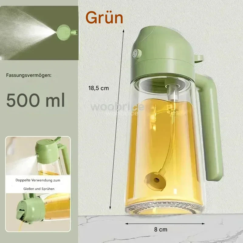 Glas-Ölsprüher 2-in-1 f