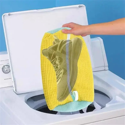 Organisator für das Waschen von Schuhen